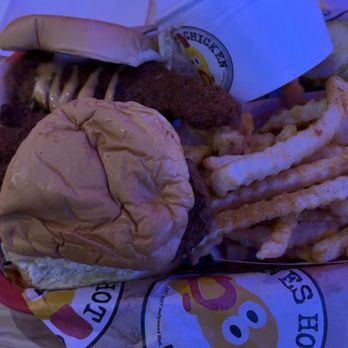 Dave's Hot Chicken - Dave's #2 2 Sliders w/ Fries, Mac & Cheese - Chicken Shop Near Me - Westminster, Colorado Dave's Hot Chicken - Dave's #2 2 Sliders w/ Fries, Mac & Cheese - Chicken Shop Near Me - Westminster, Colorado