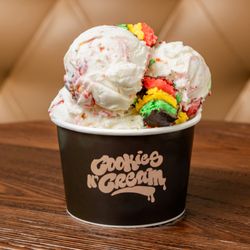 Cookies N Cream - Rainbow cookie ice cream