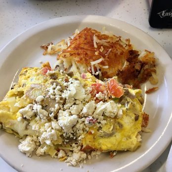 Barksdale's - Greek omelet with hashbrowns - Southern Near Me - Memphis, Tennessee Barksdale's - Greek omelet with hashbrowns - Southern Near Me - Memphis, Tennessee