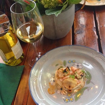 Odd Duck - Red shrimp with Chardonnay - American Near Me - Austin, Texas