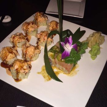 Unagi Sushi - The dynamite roll is on the left. Congress roll is on the right( this roll tastes sooo fresh it was unreal) - Sushi Bars Near Me - Troy, New York Unagi Sushi - The dynamite roll is on the left. Congress roll is on the right( this roll tastes sooo fresh it was unreal) - Sushi Bars Near Me - Troy, New York