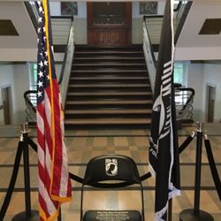 Pawtucket City Hall - POW memorial