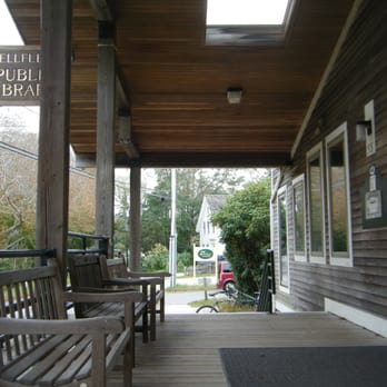 Wellfleet Public Library - Great porch - Libraries Near Me - Wellfleet, Massachusetts