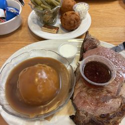 Prime rib dinner