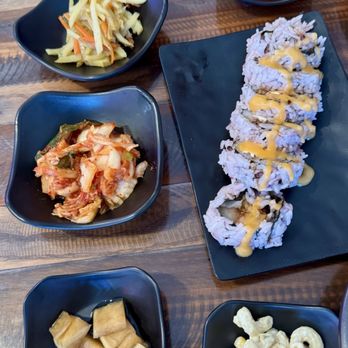 Korea Chefs - DFC roll and banchan - Korean Near Me - Daphne, Alabama