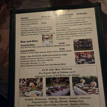 Silvia's Thompsonville Cafe - Menu - Italian Near Me - Enfield, Connecticut