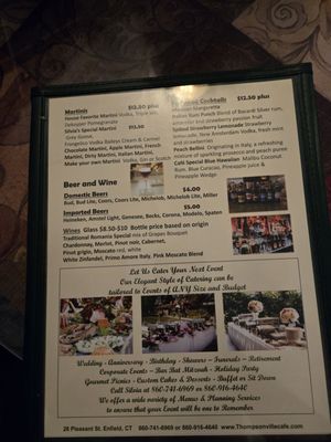 Menu photo 2 Silvia's Thompsonville Cafe Enfield, CT