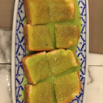 Kin Dee - Thai toast with pandan cream - Thai Near Me - Houston, Texas