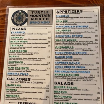 Turtle Mountain Brewing - North - Menu 2 - Pizza Near Me - Rio Rancho, New Mexico Turtle Mountain Brewing - North - Menu 2 - Pizza Near Me - Rio Rancho, New Mexico