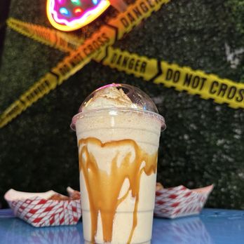 Mighty Donuts - Dulce de Leche cheesecake milkshake - Donuts Near Me - Hamden, Connecticut