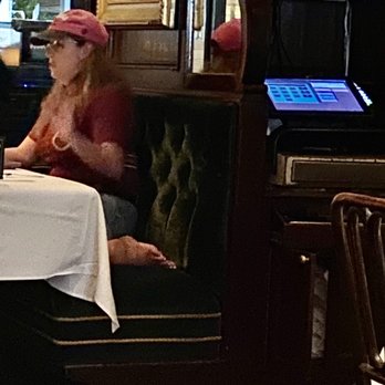 Old Ebbitt Grill - Yes, that's right bare feet on the bench. I had to watch that during dinner. - Bars Near Me - Washington, DC, District of Columbia Old Ebbitt Grill - Yes, that's right bare feet on the bench. I had to watch that during dinner. - Bars Near Me - Washington, DC, District of Columbia