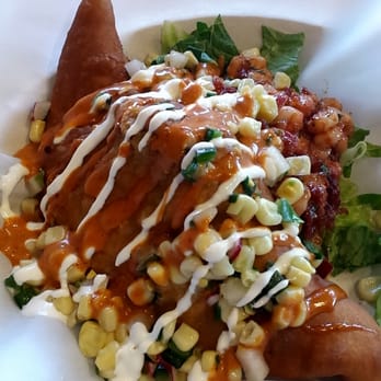 Tocabe An American Indian Eatery - Stuffed fry bread with bison - American Near Me - Denver, Colorado Tocabe An American Indian Eatery - Stuffed fry bread with bison - American Near Me - Denver, Colorado