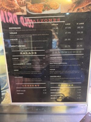 Menu photo 2 Eight Street Pizza Sacramento, CA Menu photo 2 Eight Street Pizza Sacramento, CA