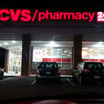CVS Pharmacy - Exterior  (night shot as if you couldn't tell....lol) - Drugstores Near Me - Wethersfield, Connecticut