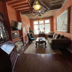 Peaceful area for reading or visiting