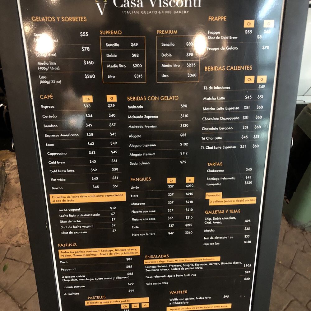 Casa Visconti - Desserts Near Me - Ciudad de México, DIF