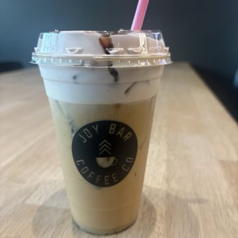 Joy Bar Coffee - Cold brew with chocolate cherry foam. - Coffee & Tea Near Me - High Point, North Carolina Joy Bar Coffee - Cold brew with chocolate cherry foam. - Coffee & Tea Near Me - High Point, North Carolina