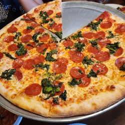 Palio Pizzeria - Pepperoni and broccoli rabe