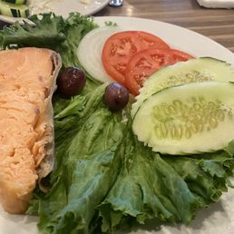Kippered Salmon platter
