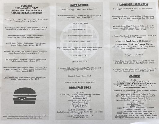 Menu photo 3 The Roza Grill Prosser, WA