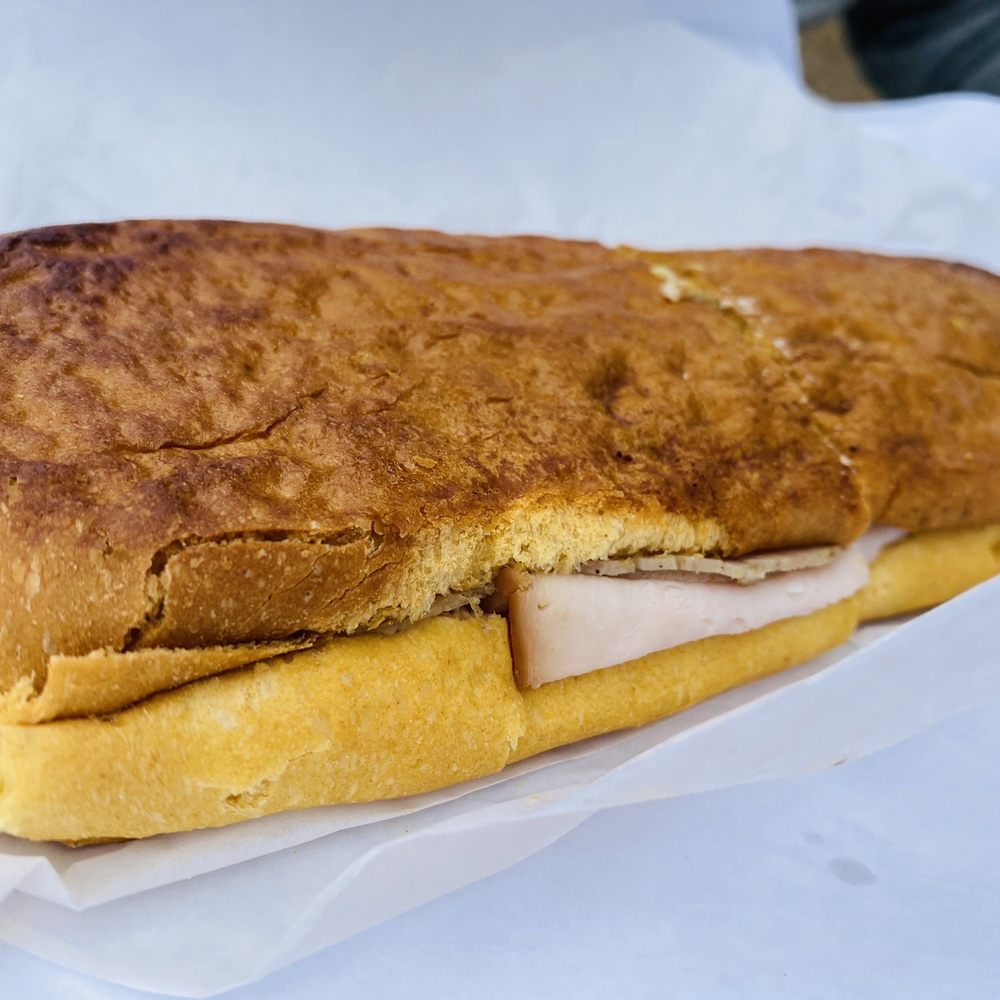 Tropi Shack - Medianoche - ham, turkey, pickle, mustard - a classic! - Sandwiches Near Me - Orange City, Florida Tropi Shack - Medianoche - ham, turkey, pickle, mustard - a classic! - Sandwiches Near Me - Orange City, Florida