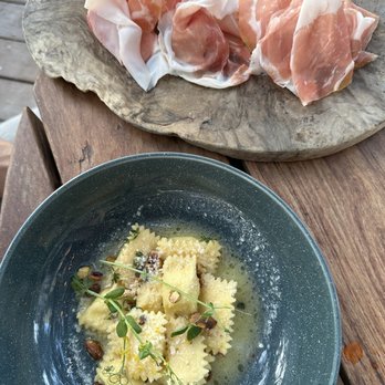 Il Brutto - Goat cheese pasta with prosciutto - Italian Near Me - Austin, Texas Il Brutto - Goat cheese pasta with prosciutto - Italian Near Me - Austin, Texas