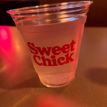 Sweet Chick - Water in a cute cup - Southern Near Me - Long Island City, New York