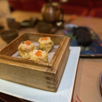 Qi Austin - Lobster Dumpling with roe. - Dim Sum Near Me - Austin, Texas Qi Austin - Lobster Dumpling with roe. - Dim Sum Near Me - Austin, Texas