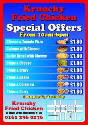 Menu photo 5 Krunchy Fried Chicken Manchester, XGM