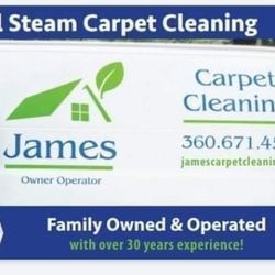 James Carpet Cleaning - Family owned and operated for over 30 years!