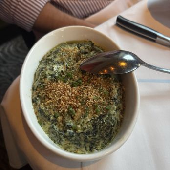 Brenner's on the Bayou - CREAMED SPINACH - Steakhouses Near Me - Houston, Texas