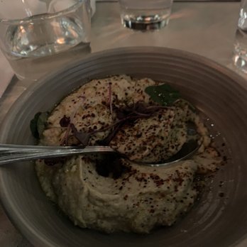 Aba - Charred eggplant spread - Mediterranean Near Me - Chicago, Illinois Aba - Charred eggplant spread - Mediterranean Near Me - Chicago, Illinois
