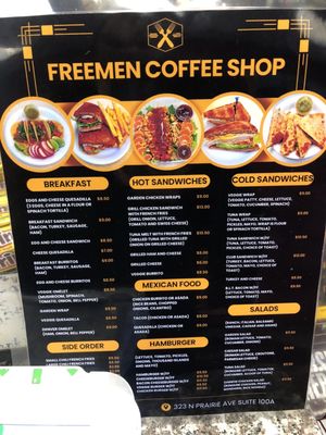 Menu photo 2 Free Man Coffee Shop Inglewood, CA Menu photo 2 Free Man Coffee Shop Inglewood, CA