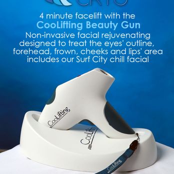 Surf City Cryo - Try our 4 minute facelift with the Coolifting Beauty Gun - Cryotherapy Near Me - Huntington Beach, California Surf City Cryo - Try our 4 minute facelift with the Coolifting Beauty Gun - Cryotherapy Near Me - Huntington Beach, California