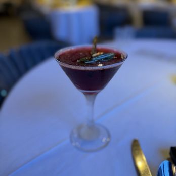 Catherine's Restaurant - Sorrel Martini with rum - Caribbean Near Me - Laurel, Maryland