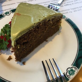 Veggie Heaven - Green tea cake - Kosher Near Me - Teaneck, New Jersey