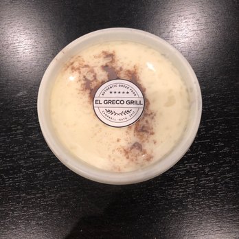 El Greco Grill - Delicious rice pudding with cinnamon! - Greek Near Me - Campbell, California El Greco Grill - Delicious rice pudding with cinnamon! - Greek Near Me - Campbell, California