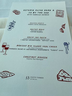 Menu photo 5 53 By The Sea Honolulu, HI