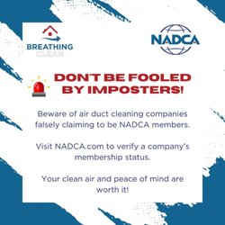 DUCTZ - Yuma - Lot's of companies say they clean air ducts in Yuma but DUCTZ is the only one that is NADCA certified! call 520-343-4355 to find out more!