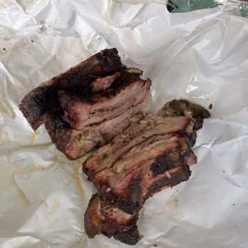 Blazing Trails BBQ - 1/2 rack ribs - Barbeque Near Me - West Frankfort, Illinois