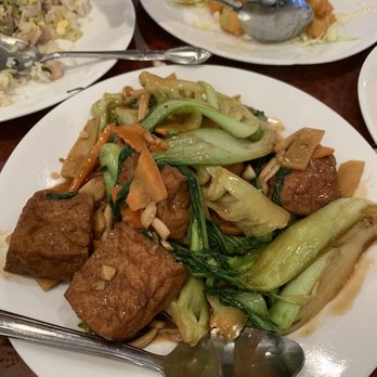 China Palace - Braised tofu, mushroom, and tender greens - Chinese Near Me - Milpitas, California China Palace - Braised tofu, mushroom, and tender greens - Chinese Near Me - Milpitas, California