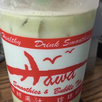 Hawa Smoothies - Matcha green bubble tea :) - Juice Bars & Smoothies Near Me - New York, New York