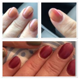 Gel nails lost all their color in less then one week Gel nails lost all their color in less then one week