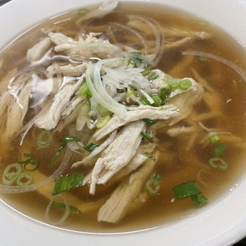 Pho 71 - a bowl of chicken soup - Vietnamese Near Me - Pearland, Texas