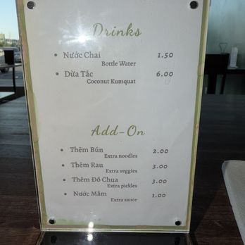 Bun Cha 1008 - Full menu - Vietnamese Near Me - Stanton, California