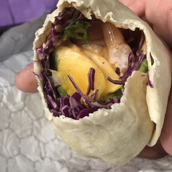 Garbo's Grill - Yum yum shrimp burrito - Food Trucks Near Me - Key West, Florida