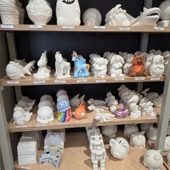 Petroglyph Ceramic Lounge - Ceramic choices - Paint-Your-Own Pottery Near Me - Arden-Arcade, California