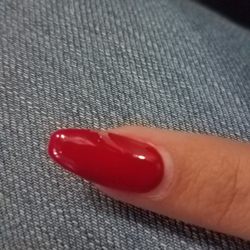 Lucky Nail - Far away from the cuticle, looks like i need fills already.