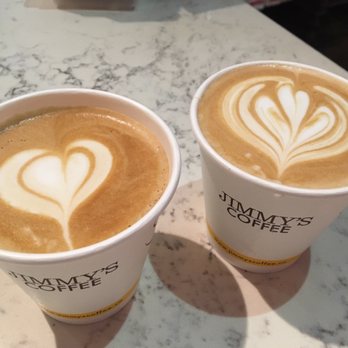 Jimmy's Coffee - Lovely latte art - Coffee & Tea Near Me - Toronto, Ontario