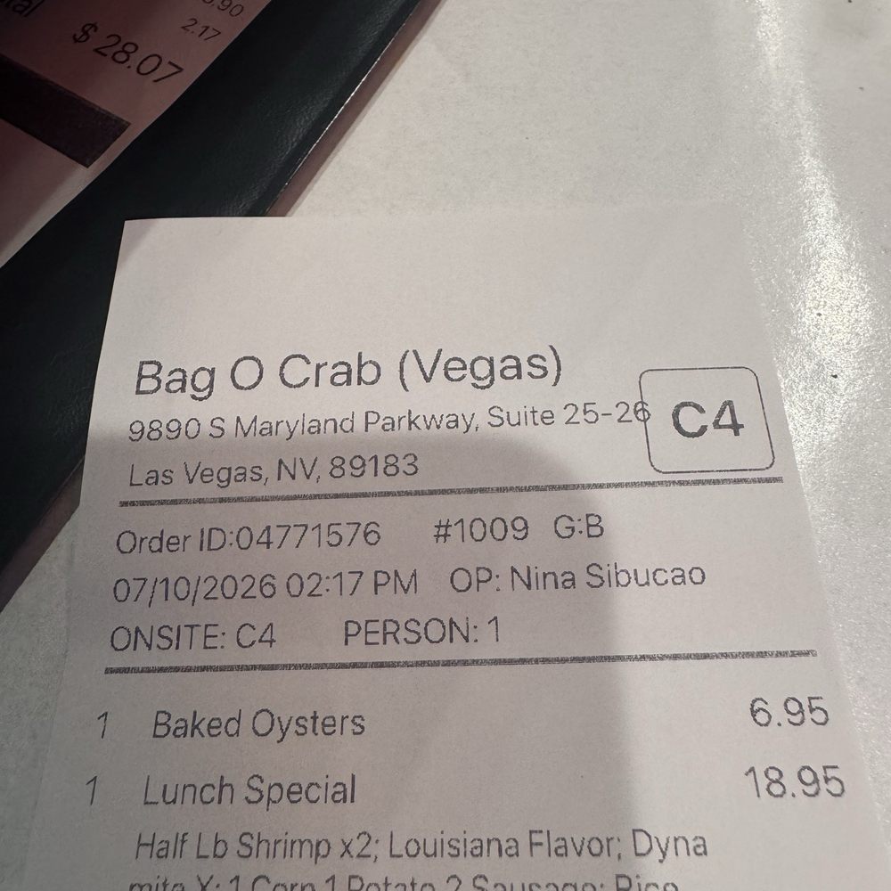 Bag O Crab - Seafood Near Me - Las Vegas, Nevada